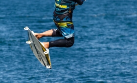 Kite-Surf-Flucht
