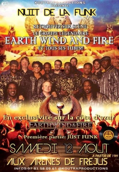 Konzert "Erde Wind und Feuer" Tribute Band