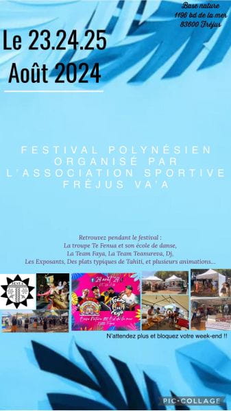 Polynesisches Festival in Fréjus