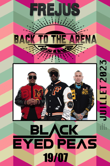 Zurück in die Arena "Black Eyed Peas"