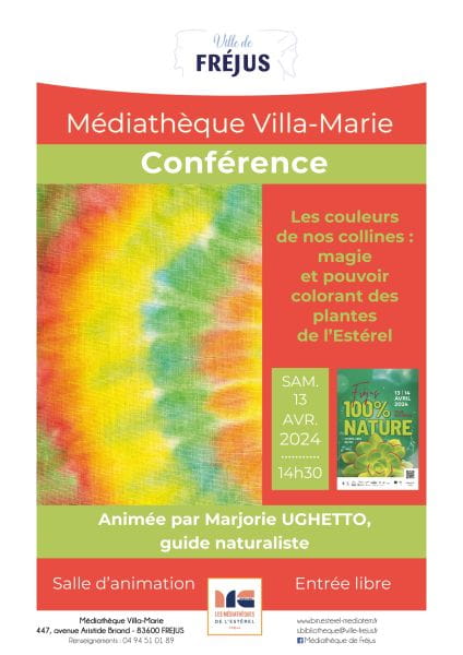 Konferenz „Die Farben unserer Hügel: Magie und Kraft der Esterel-Pflanzen“