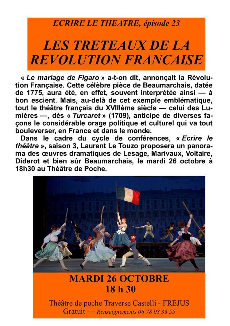 Schreiben Sie das Theater "die Böcke der Französischen Revolution"