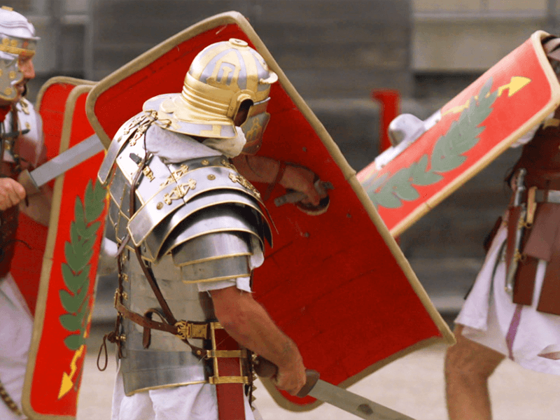Führung „auf den Spuren der römischen Legionäre“